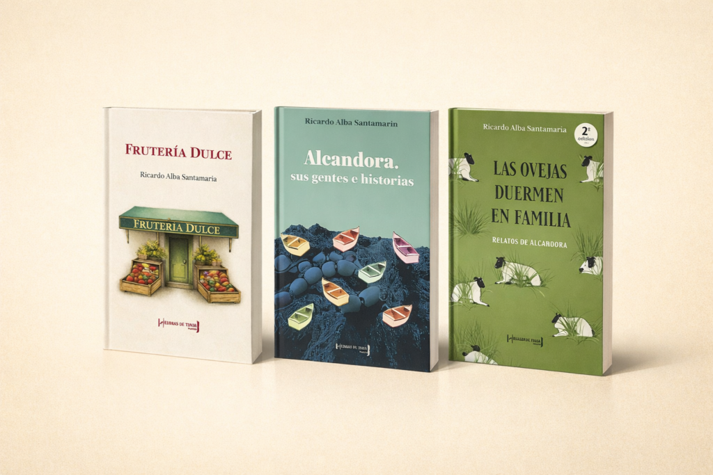 Portadas Trilogía de Alcandora